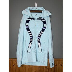 Lululemon Scuba Jacket Womens High Neck Full‎ Zip Athlesiure Thumbholes No Tag
